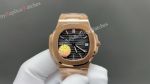 PD Factory Patek Philippe Nautilus Swiss Cal.26-330 Movement 316L Steel RG Watch 40mm 